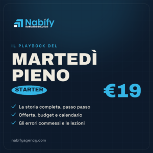 Il Playbook del Martedì Pieno — Starter