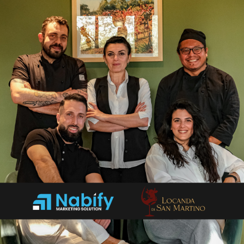 Il team de La Locanda di San Martino, Lucca